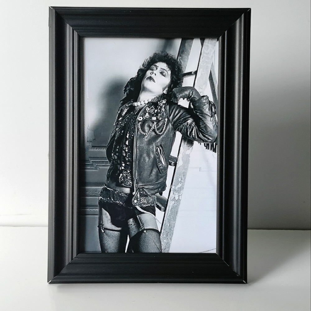 Tim Curry Rocky Horror Pictures Show Retro Punk Rock Fem Metal Musical Framed - Picture 2 of 4